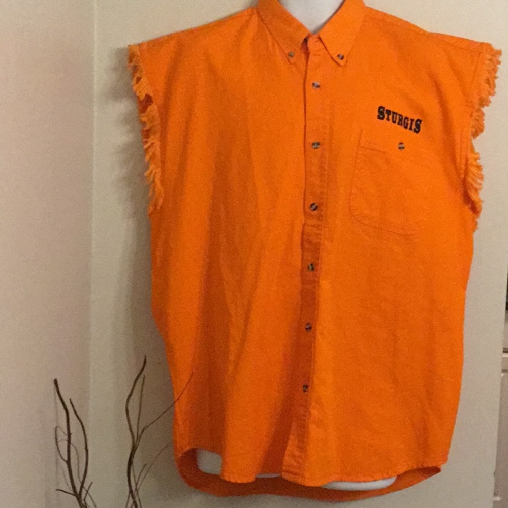 Sturgis / Mount Rushmore /Motorcyle Button up Shirt